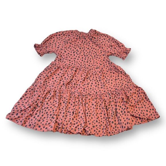 Free Assembly Girls Smocked Neck Dress Size Large - Picture 5 of 5